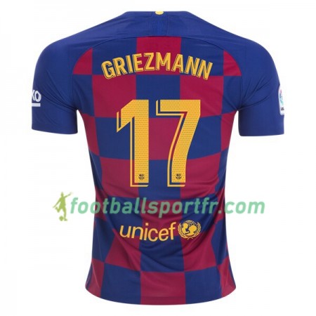 Tenue Barcelone Antoine Griezmann 17 Domicile 2019-2020 Maillot de Foot